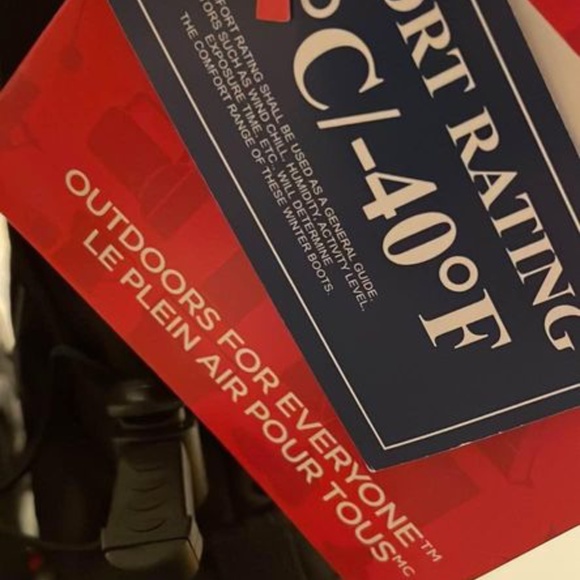 BRAND NEW women outbound winter snow black boots size US 6 (-40C) - Picture 4 of 5